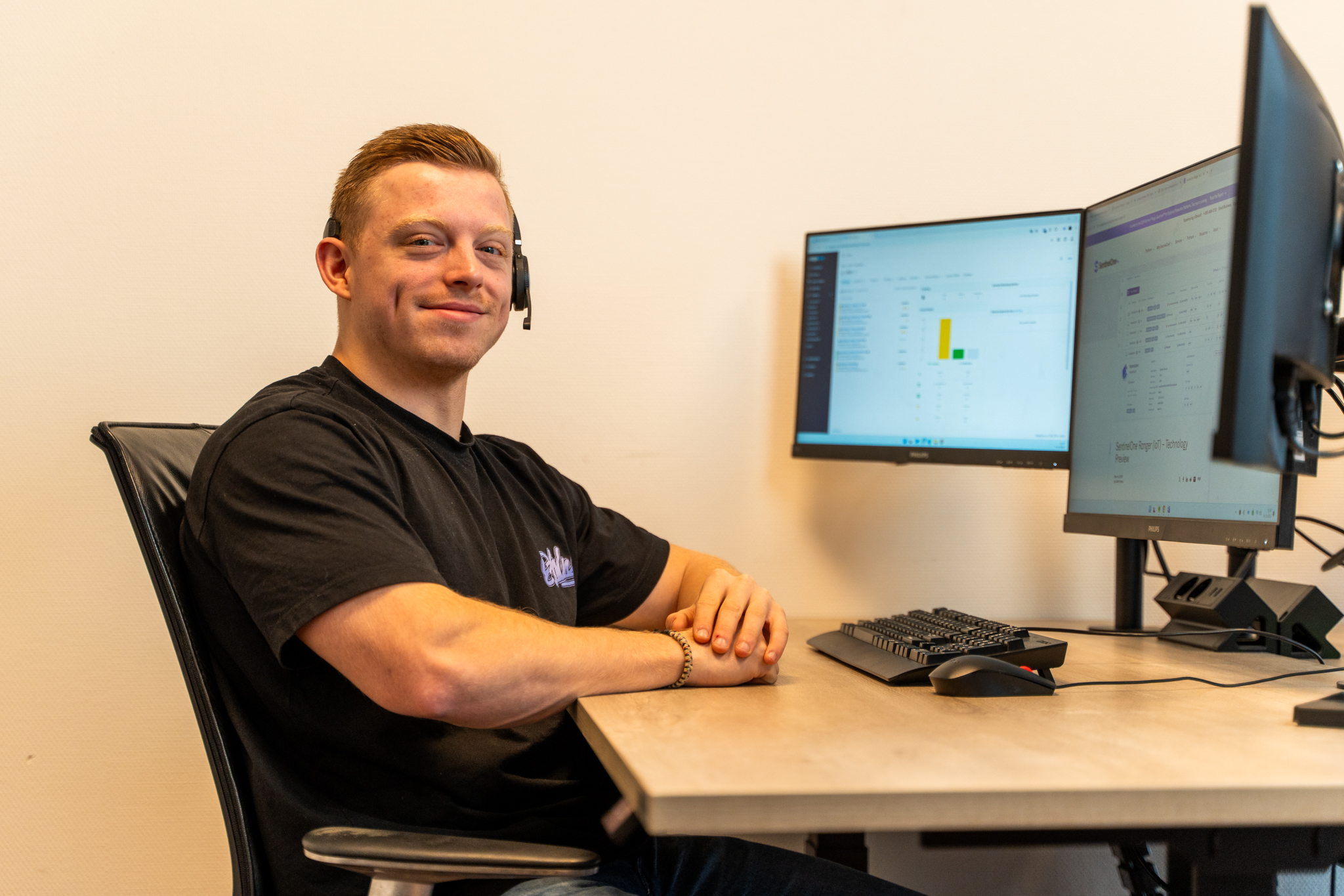 VoIP specialist Van Rosmalen Automatisering aan het werk